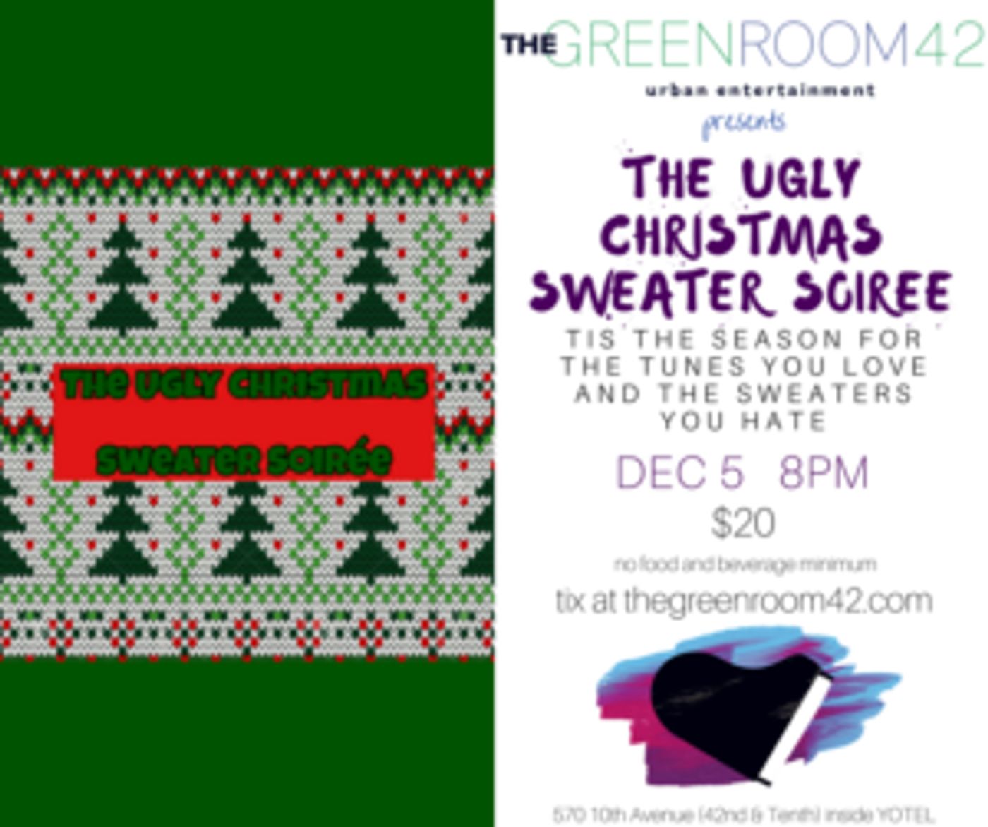 The Fourth Annual UGLY CHRISTMAS SWEATER SOIREE Announced  Image