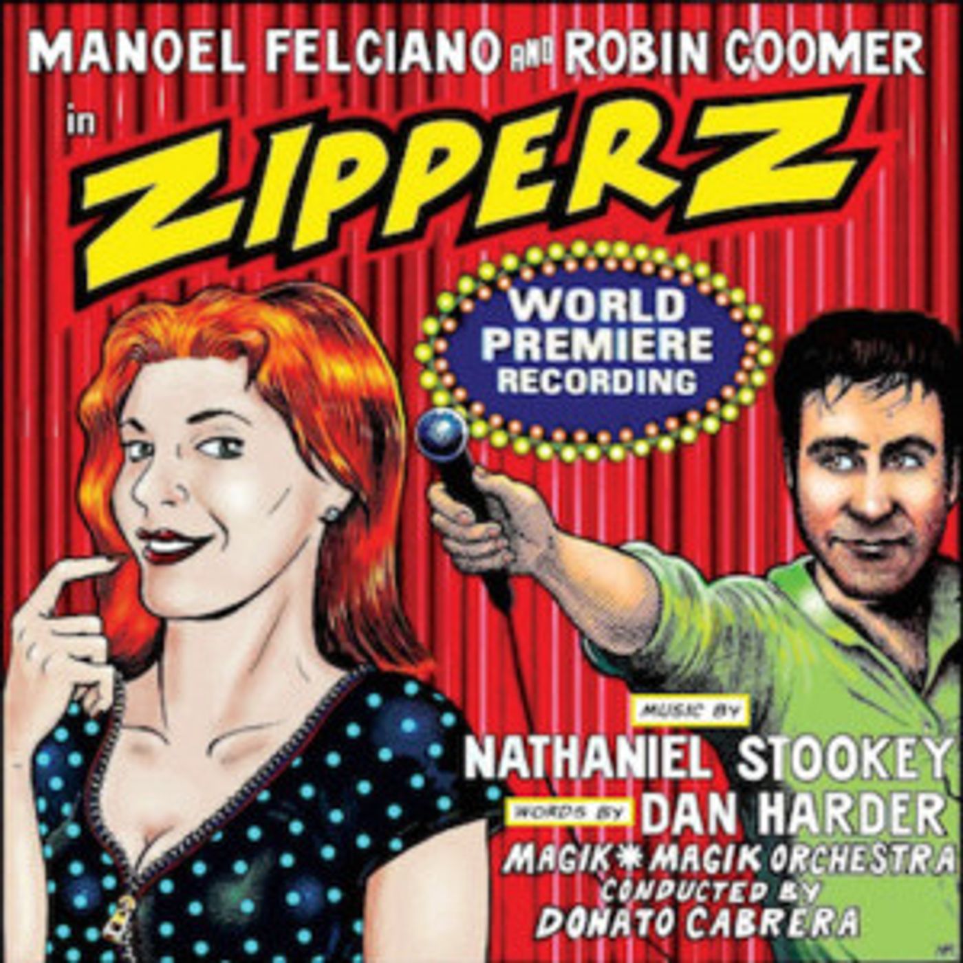 ZIPPERZ Recording, Featuring Manoel Felciano and Robin Coomer, Out This Today  Image