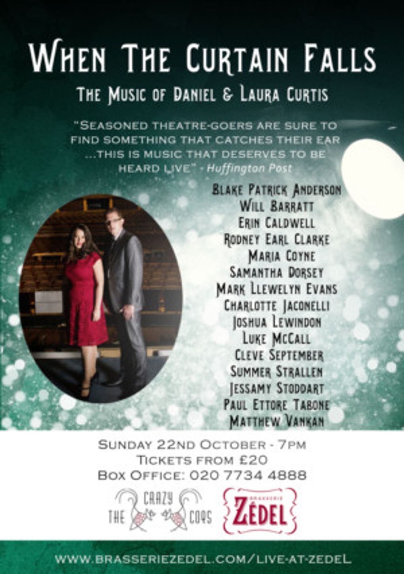 Summer Strallen Completes Lineup for Daniel and Laura Curtis Live At The Brasserie Zedel  Image