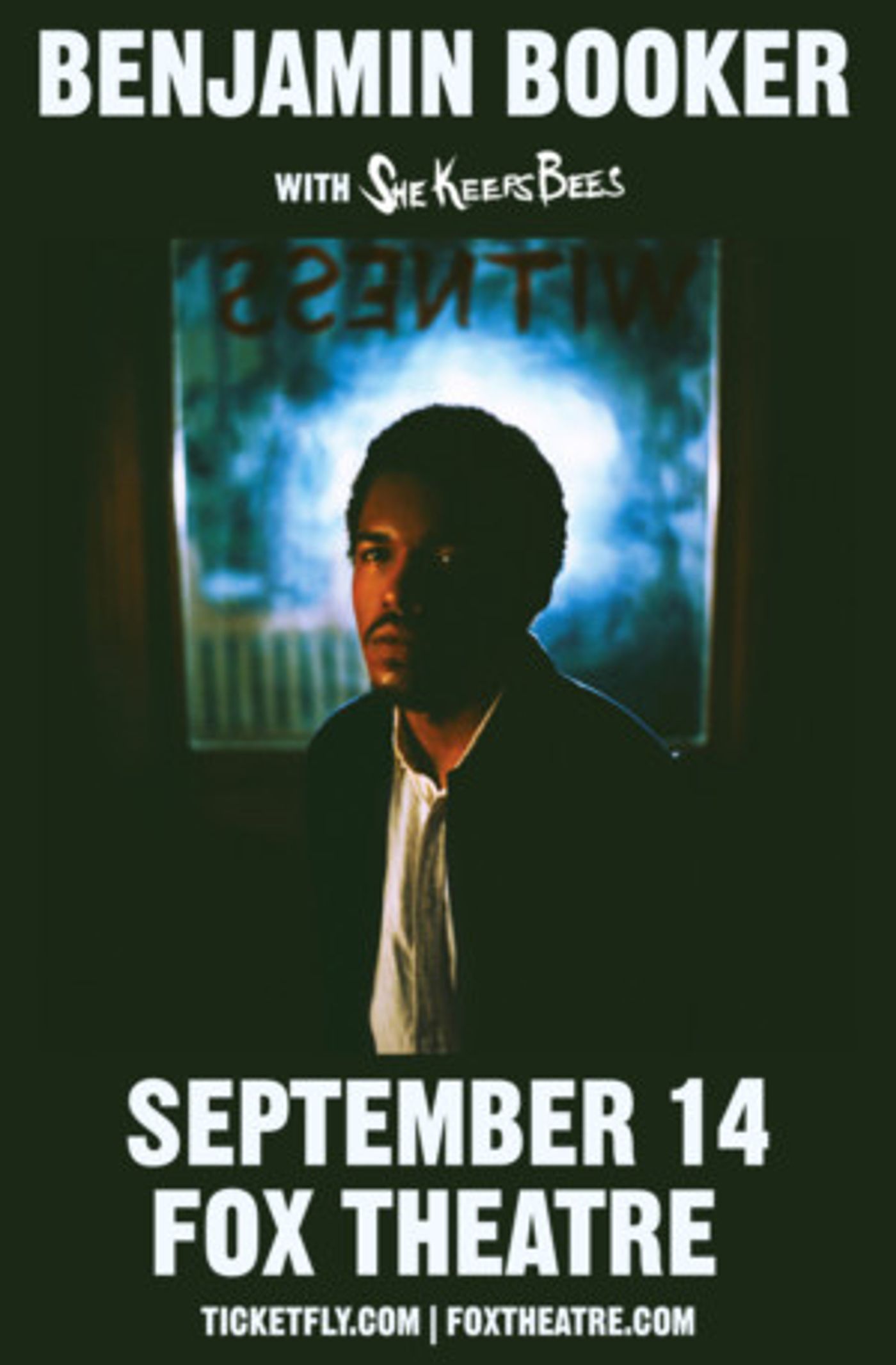 BENJAMIN BOOKER Comes to Fox Theater 9/14  Image