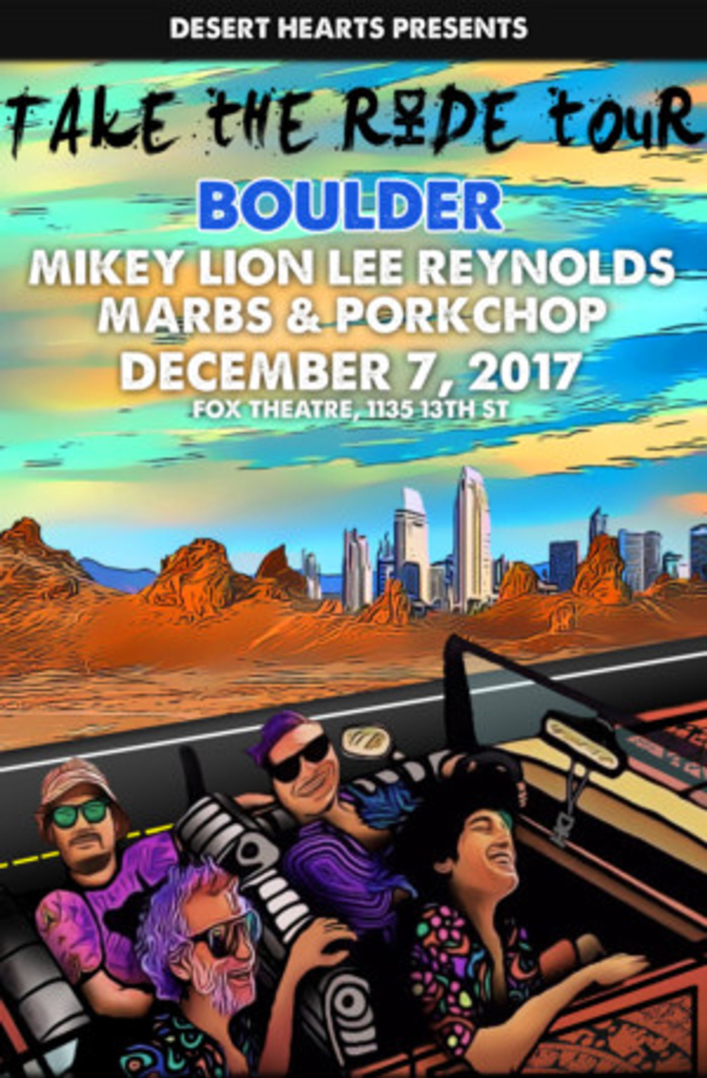 DESERT HEARTS Comes to Fox Theatre This December  Image