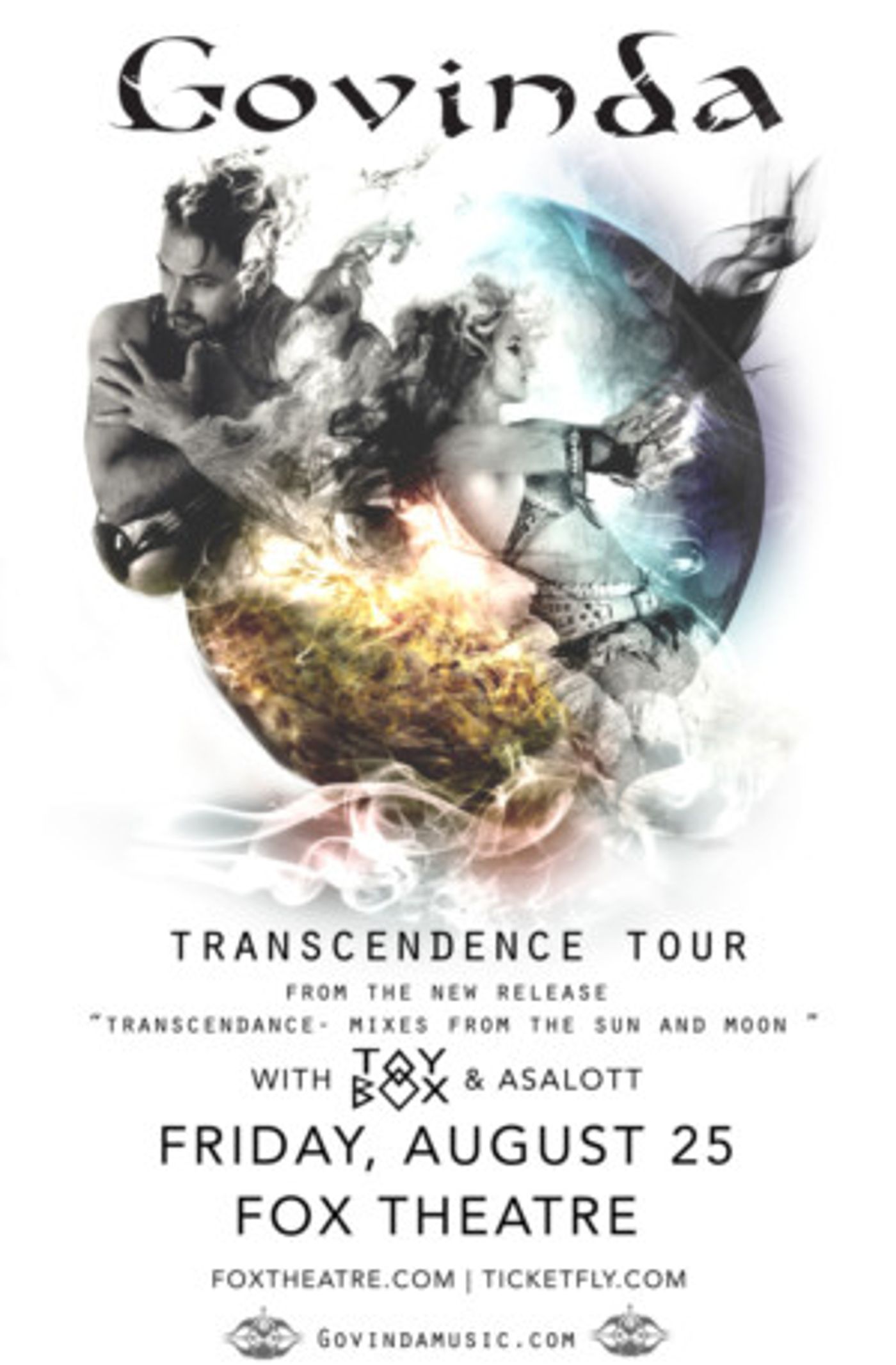 GOVINDA Comes to Fox Theatre Today  Image