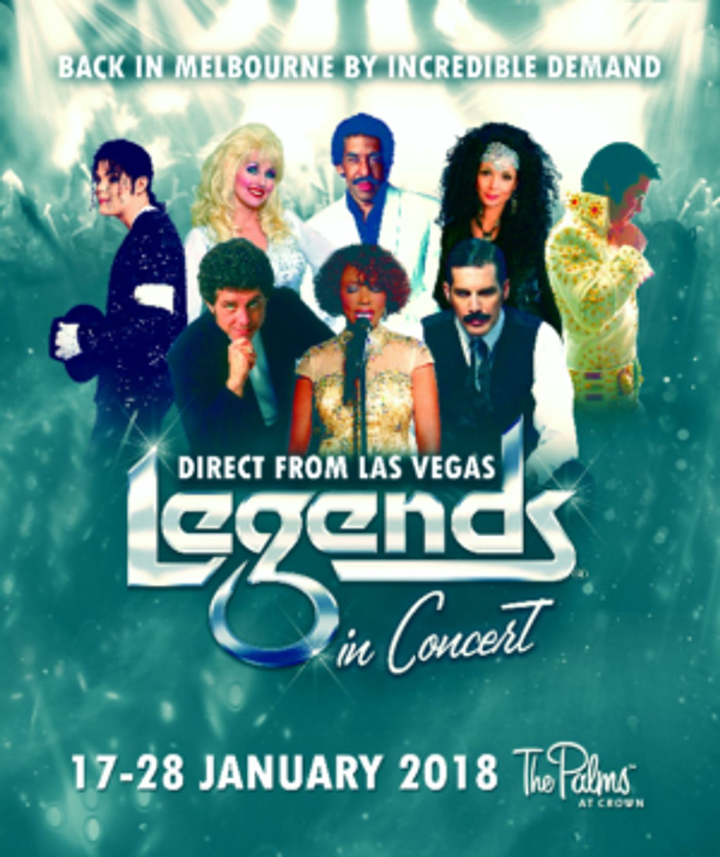 LEGENDS IN CONCERT Returns to Melbourne  Image