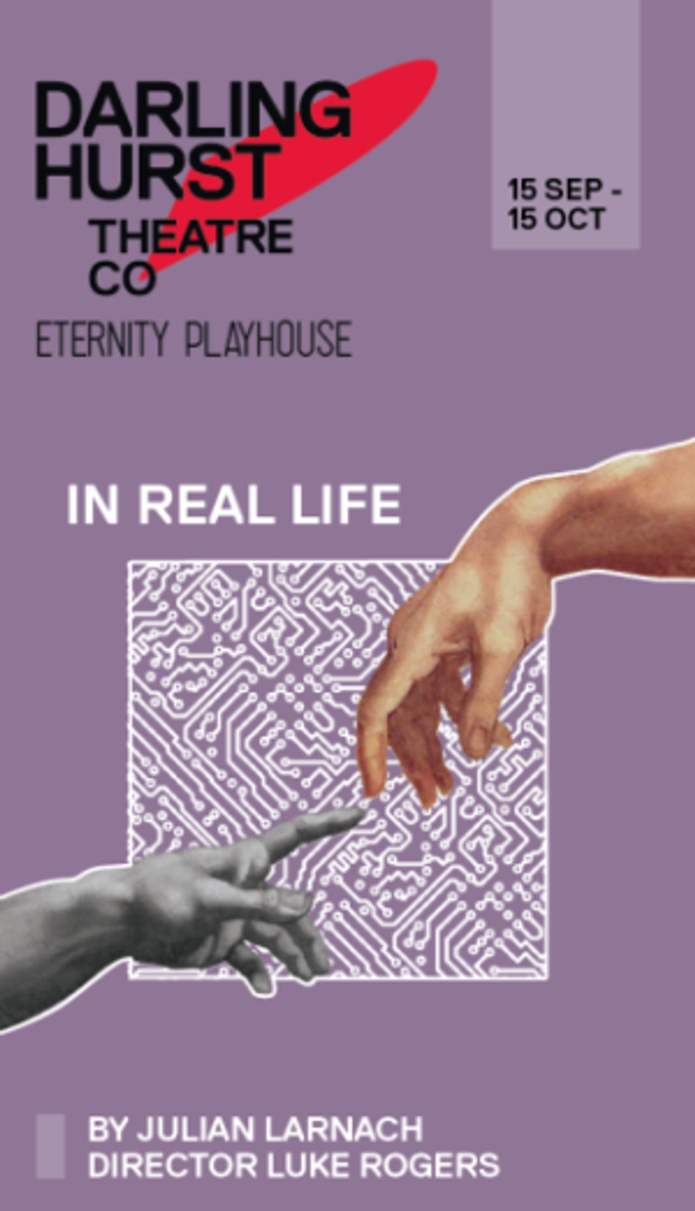 Darlinghurst Theatre Company Presents World Premiere of IN REAL LIFE  Image
