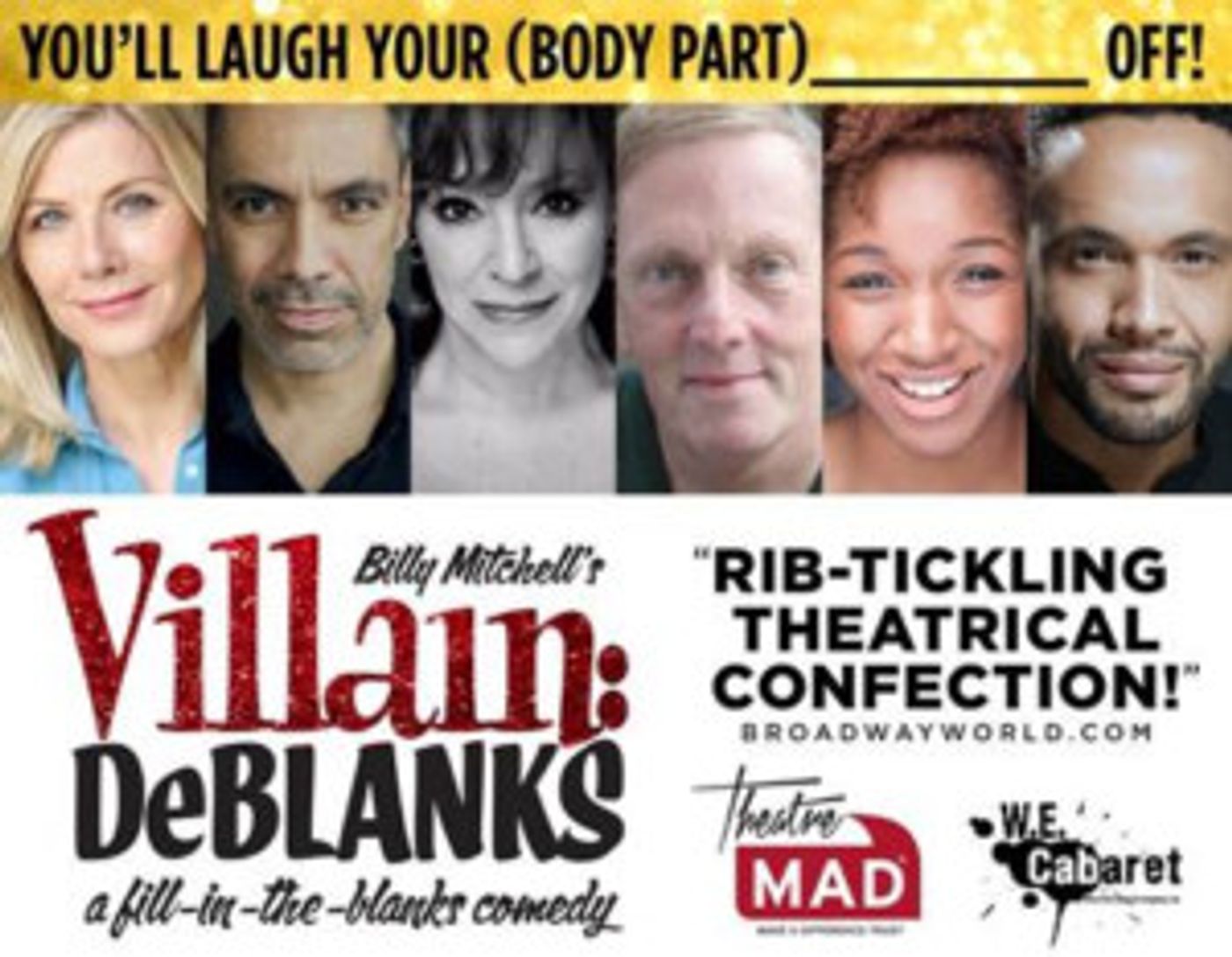 VILLAIN DEBLANKS Get UK Premiere to Raise Funds for Theatre MAD  Image