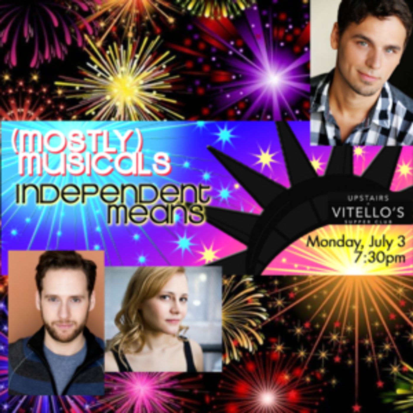 (mostly)musicals Returns to Vitello's to Light Up the Night with INDEPENDENT MEANS  Image
