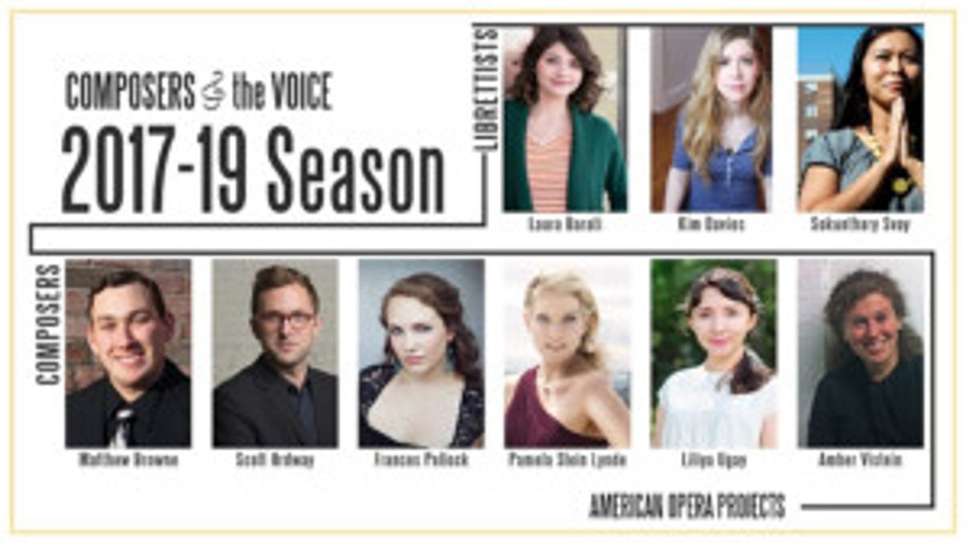 Composer/Librettist Fellowships Awarded for Two-Year Opera Training  Image