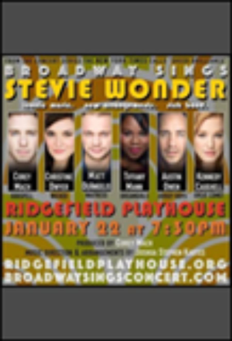 Broadway Sings Stevie Wonder at Ridgefield Playhouse This Fall Image