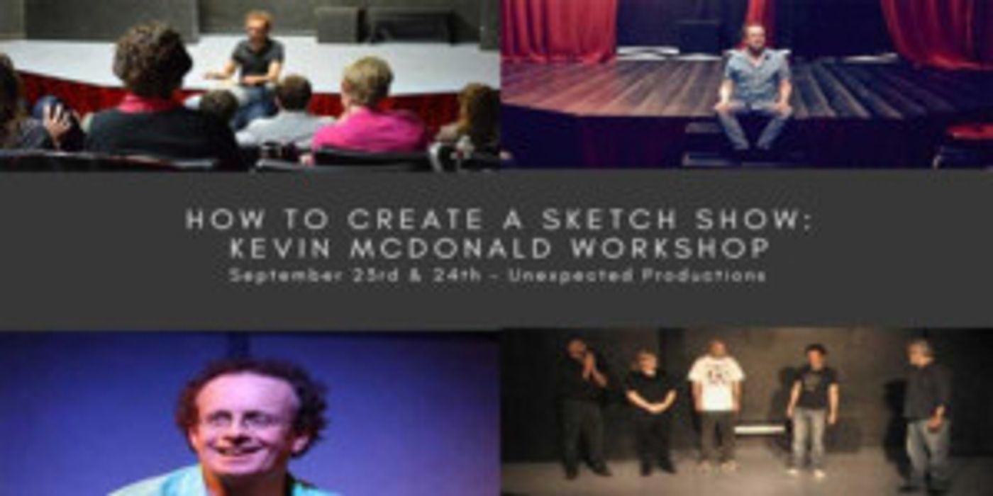 Kevin McDonald Returns to UP Improv to Teach How to Create a Sketch Show on 9/23 Image