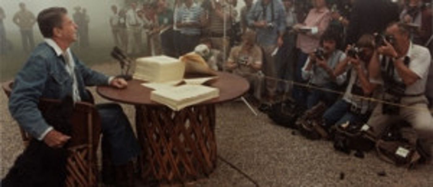 THE RONALD REAGAN PICTURE SHOW Begins 8/25 at Museum of the Moving Image  Image