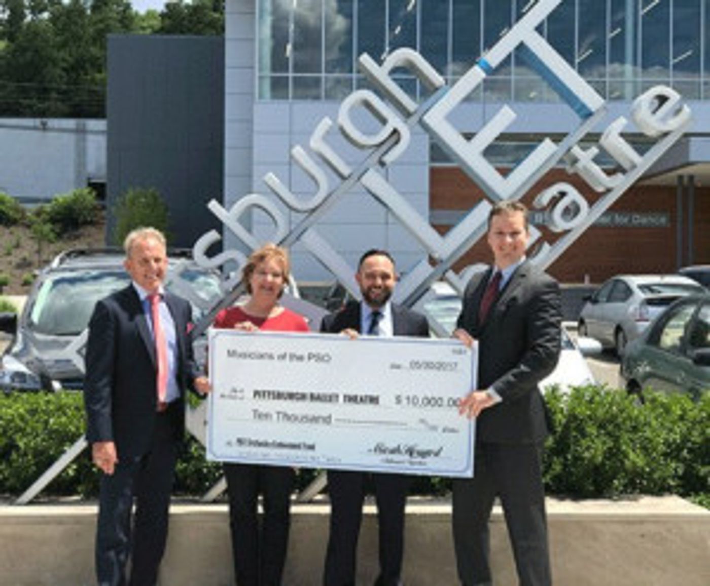 Pittsburgh Symphony Musicians Gift $10,000 to Pittsburgh Ballet Theatre Orchestra Endowment Image