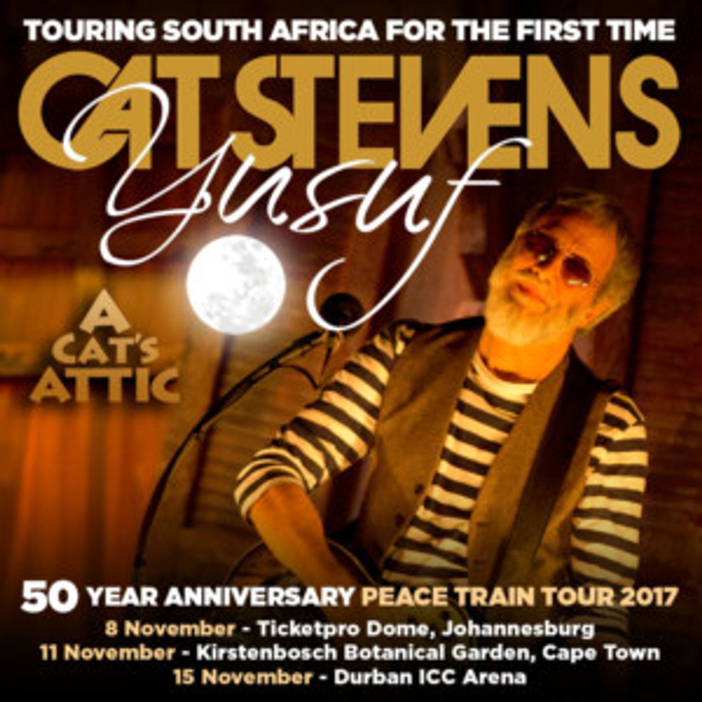 Yusuf Cat Stevens Announces New Dates for South African Tour Image