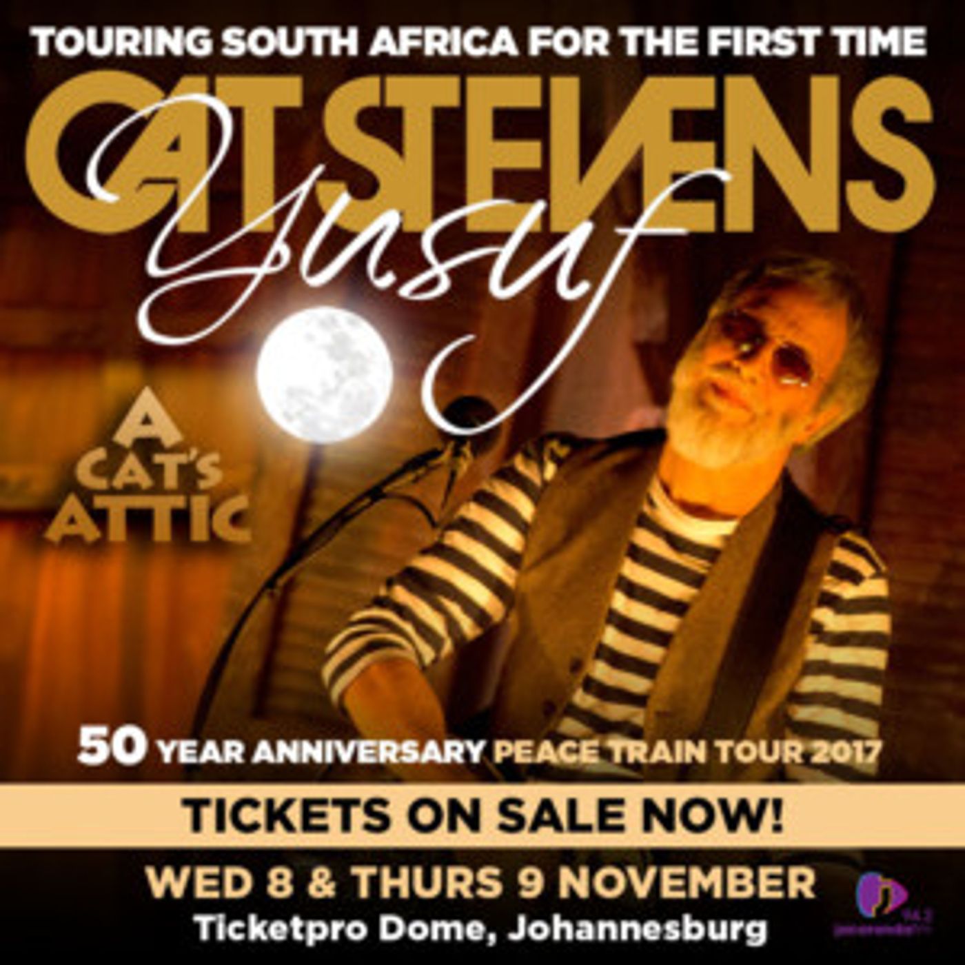 Extra Yusuf / Cat Stevens Johannesburg Concert Announced Image
