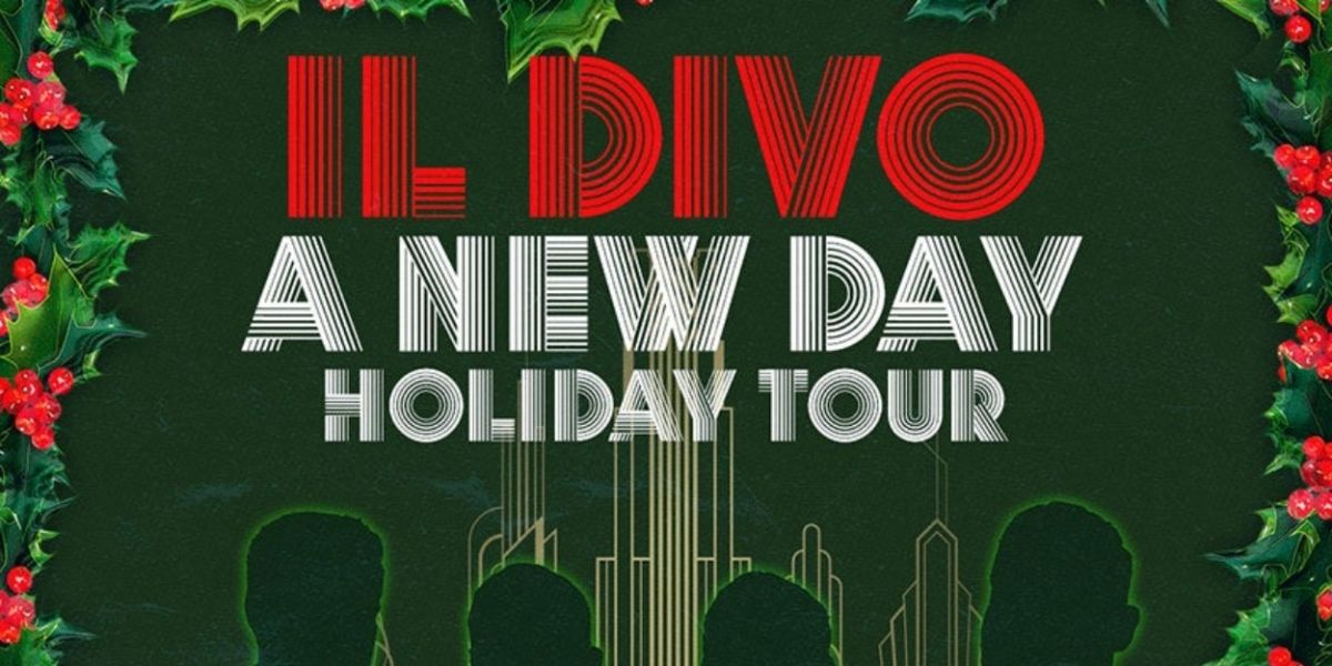 IL DIVO – A NEW DAY HOLIDAY TOUR Comes to bergenPAC This December