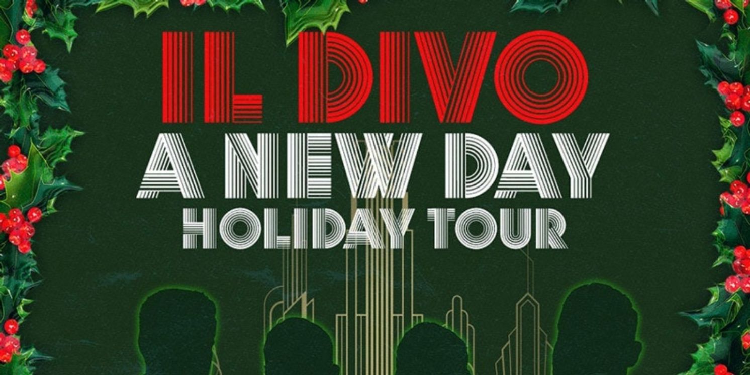 IL DIVO – A NEW DAY HOLIDAY TOUR Comes to bergenPAC This December  Image