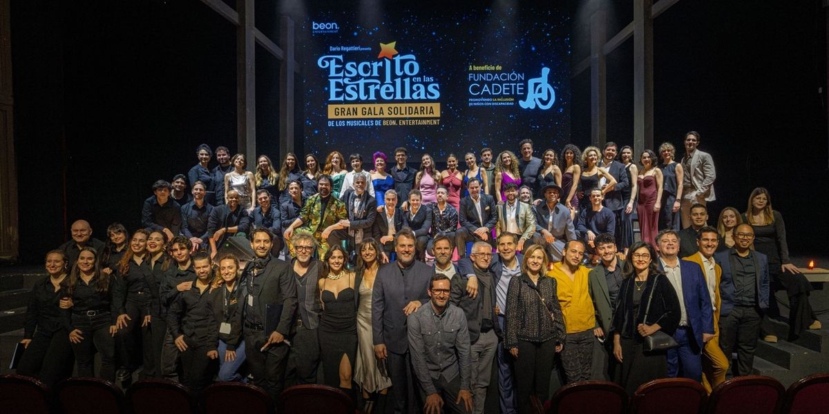 ESCRITO EN LAS ESTRELLAS: beon. Entertainment celebra 8 años de trayectoria con una gala solidaria