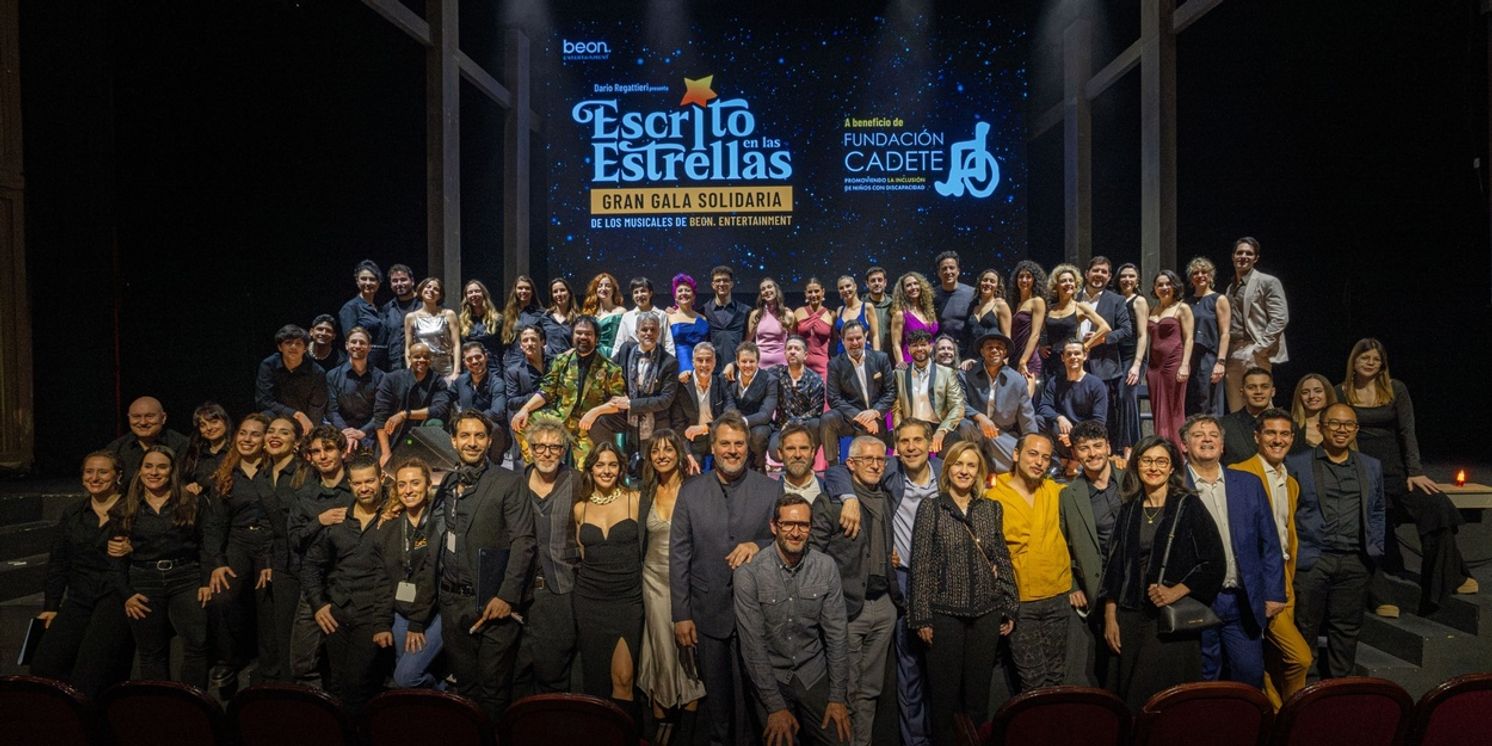 ESCRITO EN LAS ESTRELLAS: beon. Entertainment celebra 8 años de trayectoria con una gala solidaria  Image