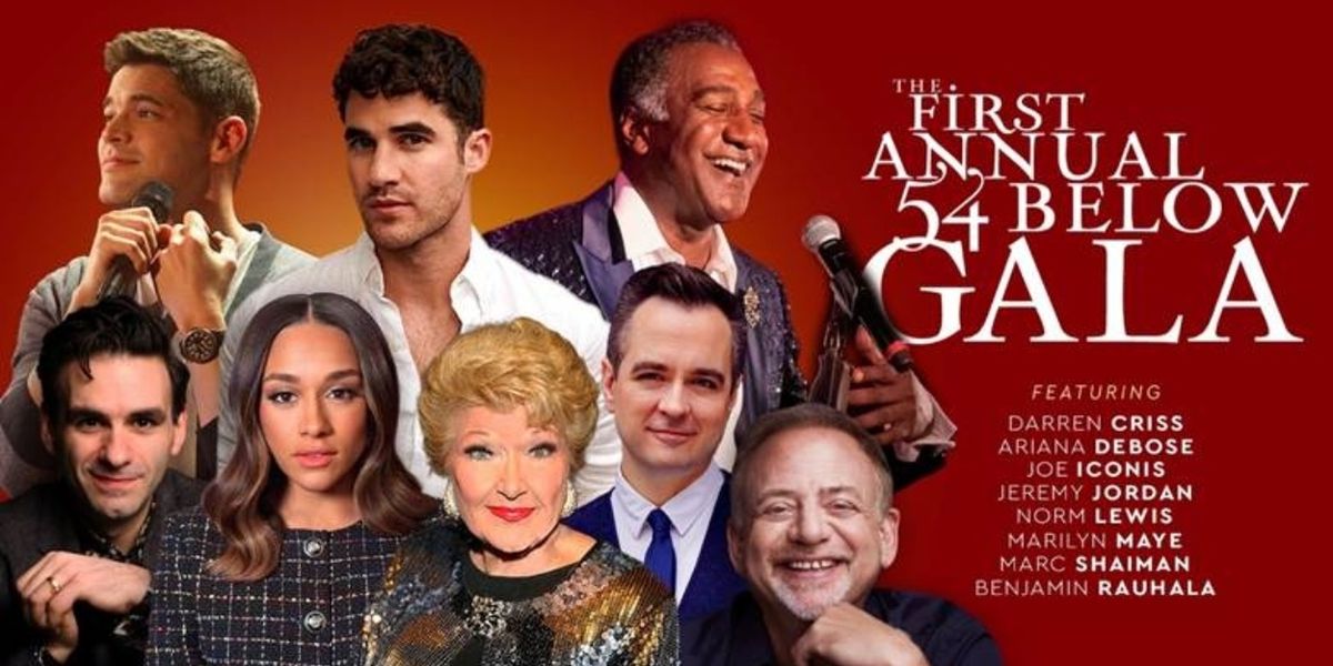 $54 Livestream Added For 54 Below's First Annual Gala Featuring Darren Criss, Ariana DeBose and More