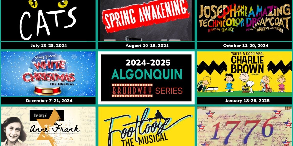 CATS, SPRING AWAKENING & More Set for Algonquin Arts Theatre 2024-25 Broadway Series