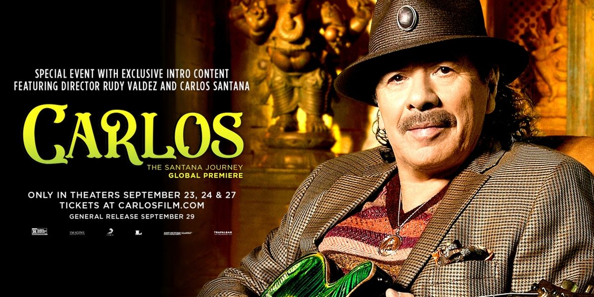 'CARLOS: The Santana Journey Global Premiere' Tickets on Sale Now