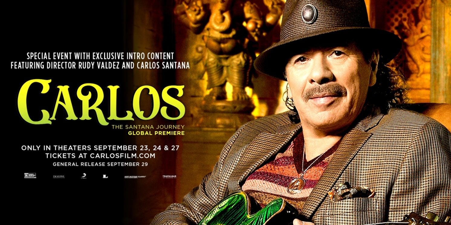 'CARLOS: The Santana Journey Global Premiere' Tickets on Sale Now  Image