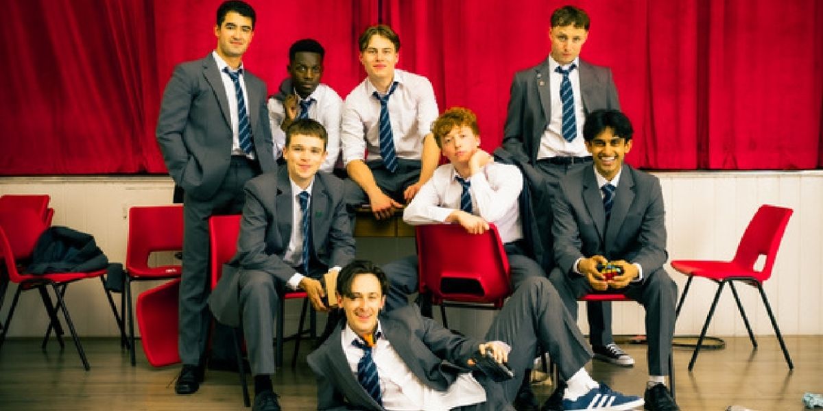Cast Set for THE HISTORY BOYS at The Belgrade Theatre