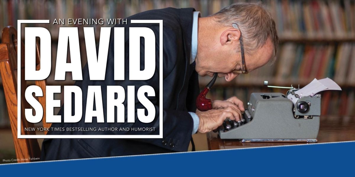 David Sedaris Will Perform at Hershey Theatre in October
