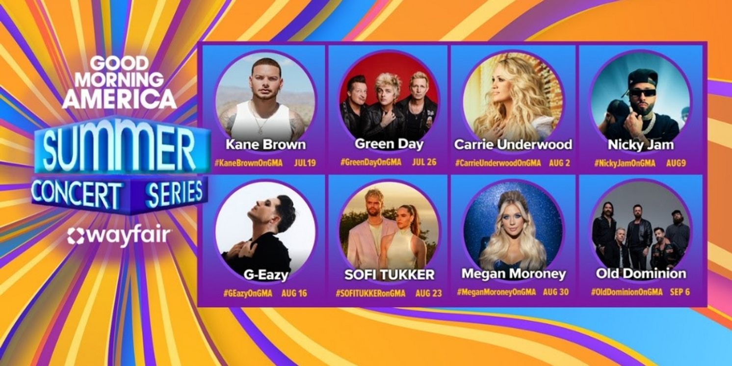 GOOD MORNING AMERICA Unveils 2024 Summer Concert Series  Image