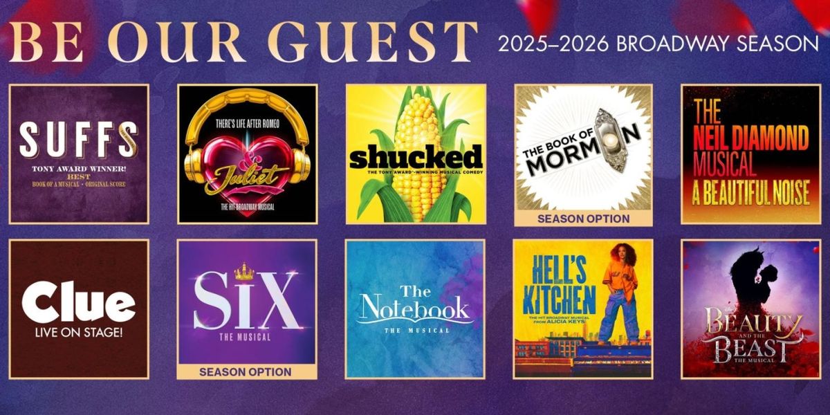 & JULIET, SUFFS, SHUCKED, and More Set For ASU Gammage 2025/26 Season