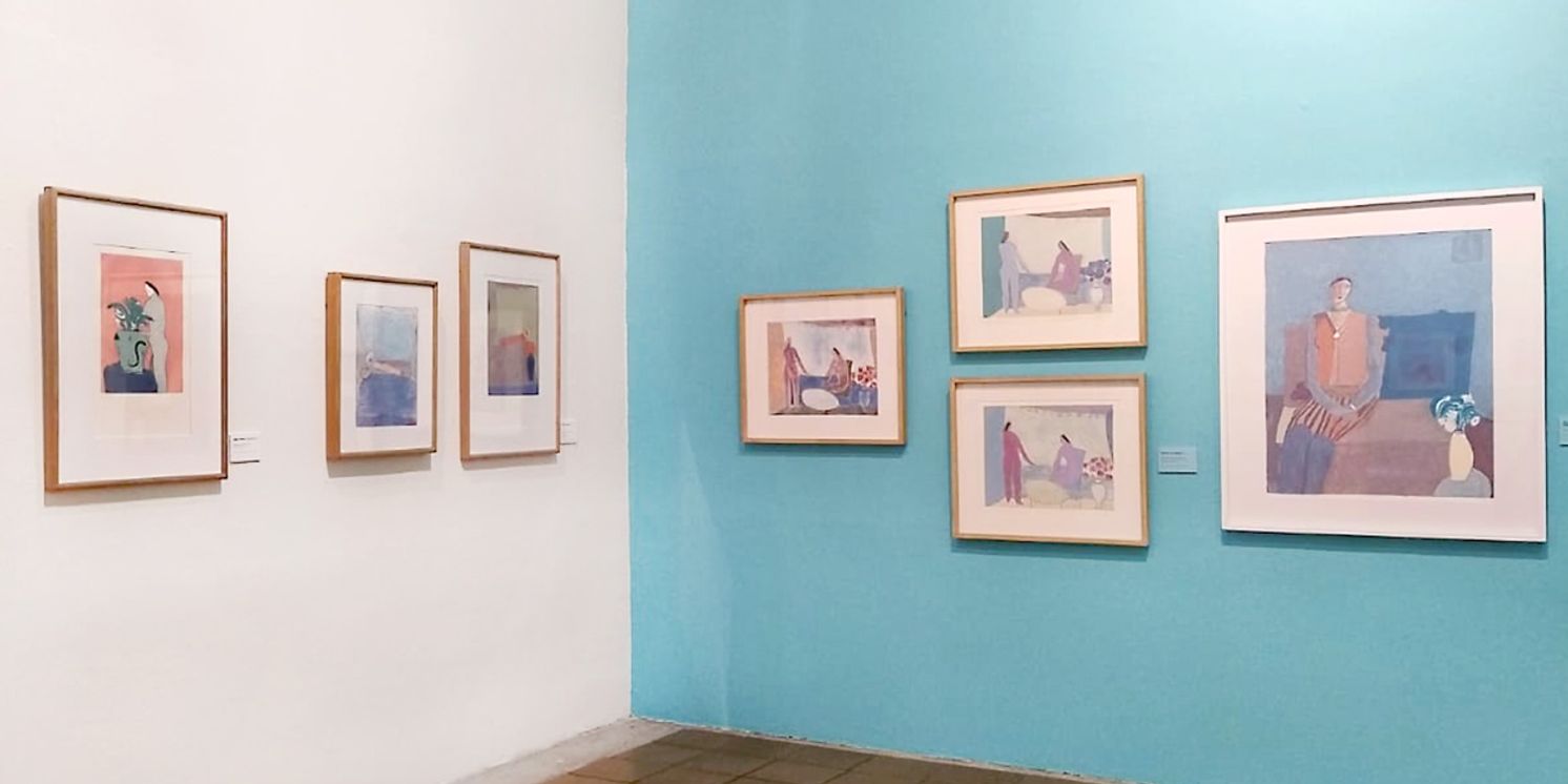 Últimos Días De Las Exposiciones El Mundo Inmaterial. Joy Laville Y Territorios Alterados. Ioulia Akhmadeeva  Image