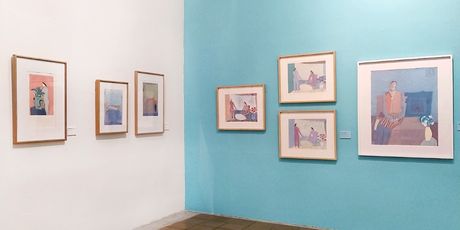 Últimos Días De Las Exposiciones El Mundo Inmaterial. Joy Laville Y Territorios Alterados. Photo
