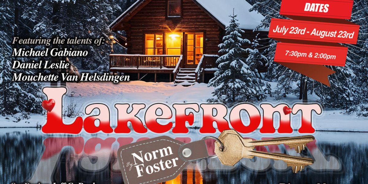 LAKEFRONT TO Make U.S. Premiere At Theatre 40