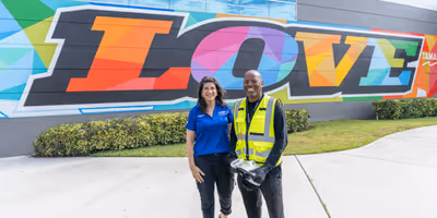 'Lead with Love' Mural by Cey Adams to Make Debut in Tamarac Photo