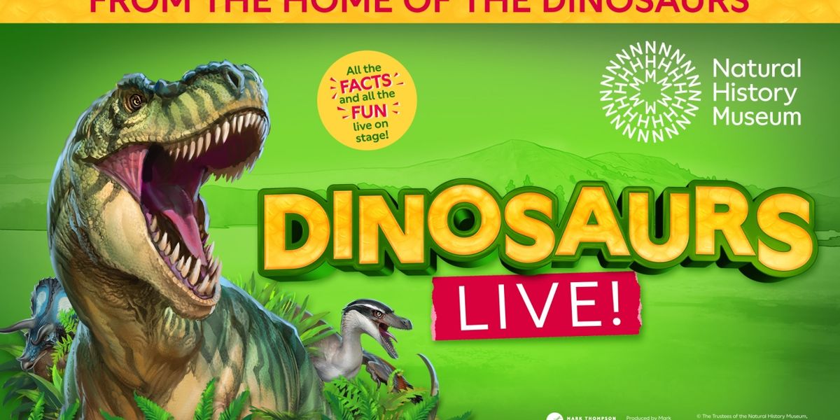 London's Natural History Museum Launches Tour of DINOSAURS LIVE!