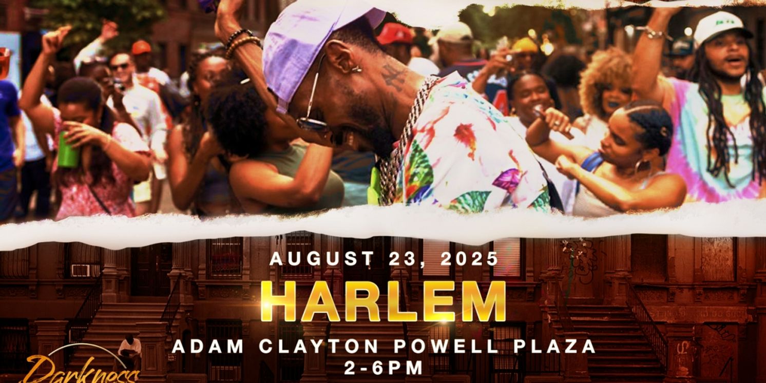 NYC Darkness RISING: Live 8 — The Black Arts & Mental Health Block Party to Take Place in August  Image