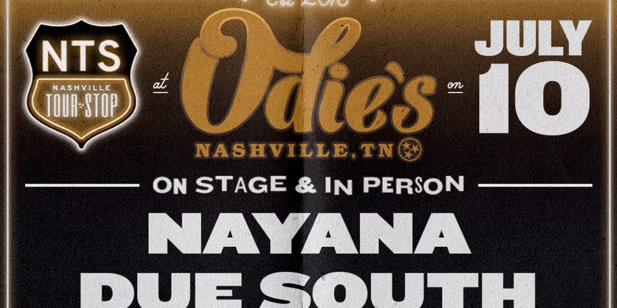 Nashville Tour Stop Announces One-Night-Only Showcase At Odie's Bar