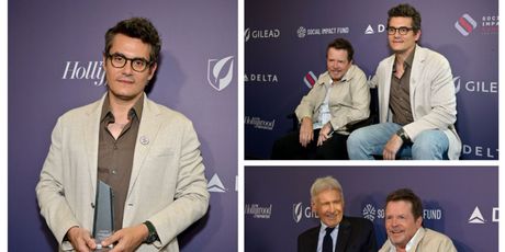 John Mayer, Michael J. Fox, Harrison Ford, Sepideh Moafi, And More At 2026 Social Impact S Photo