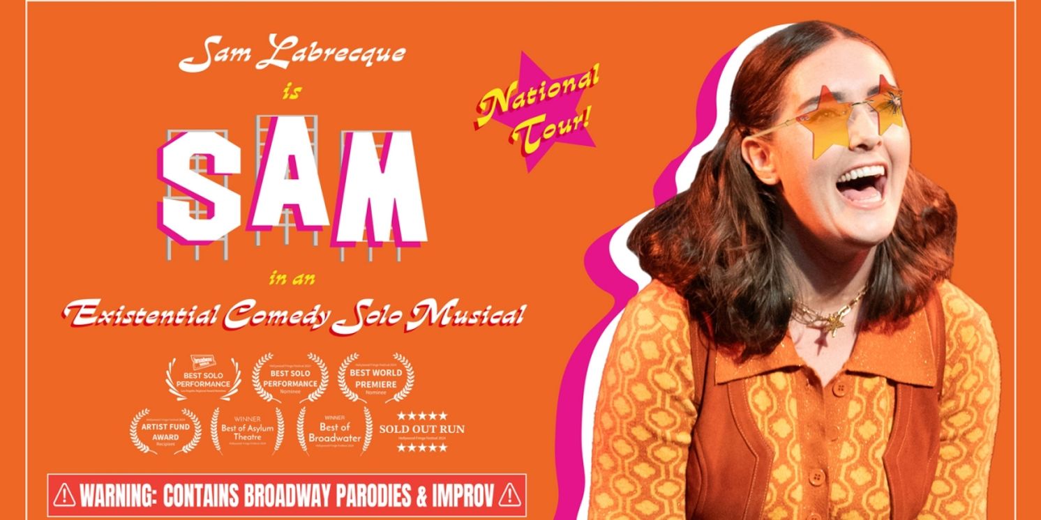 SAM Award-Winning Solo Musical Returns On National Tour This June  Image