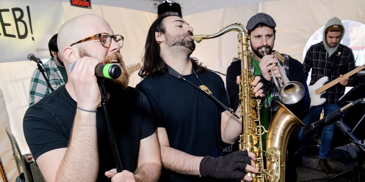 THE REAL EAST END BRASS (REEB!) and SOULED OUT Come to the Bay Street Theater in March