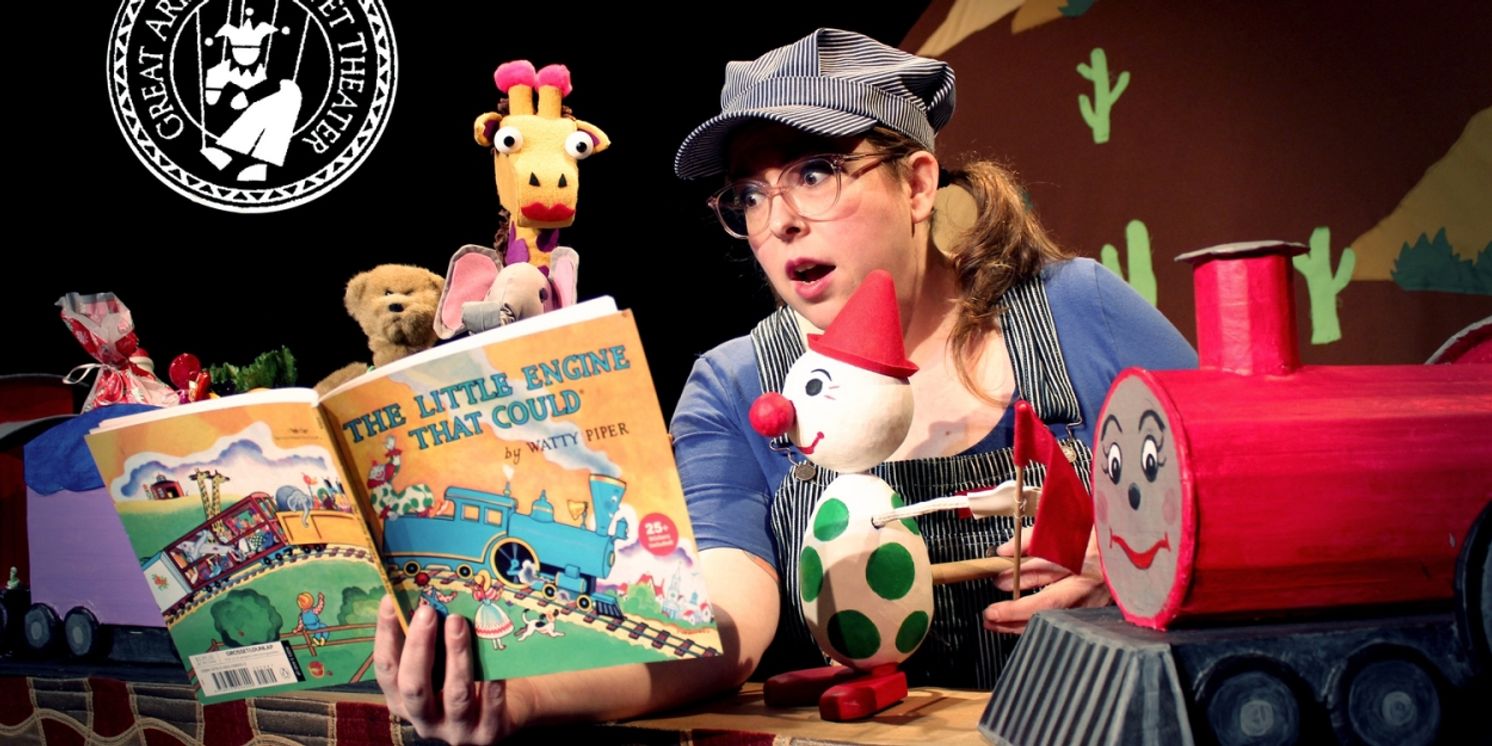 The Great Arizona Puppet Theater Presents THE LITTLE ENGINE THAT COULD in August and September  Image