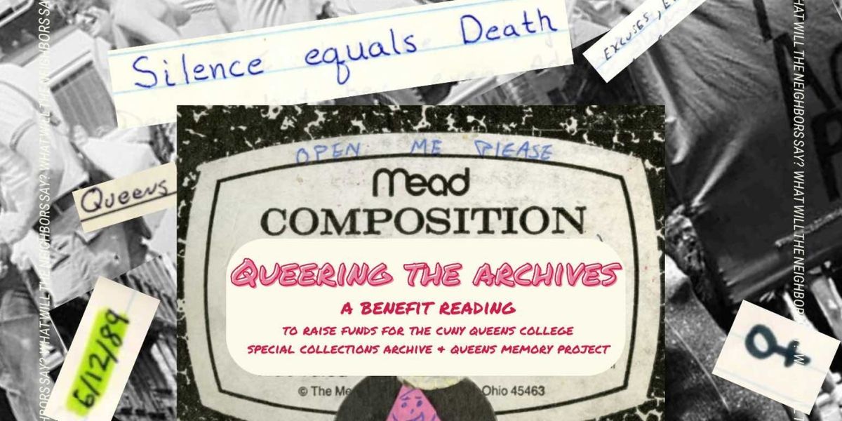 The Neighbors to Present 'Queering The Archives' Fundraiser At Culture Lab