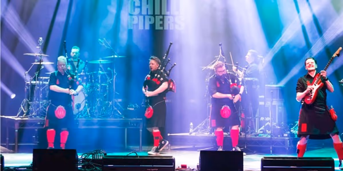 The Red Hot Chilli Pipers Come to Madison This Month
