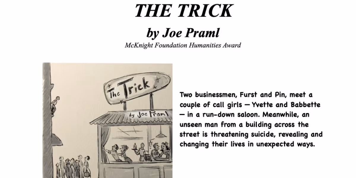 THE TRICK to Open at Theatre 68 in February