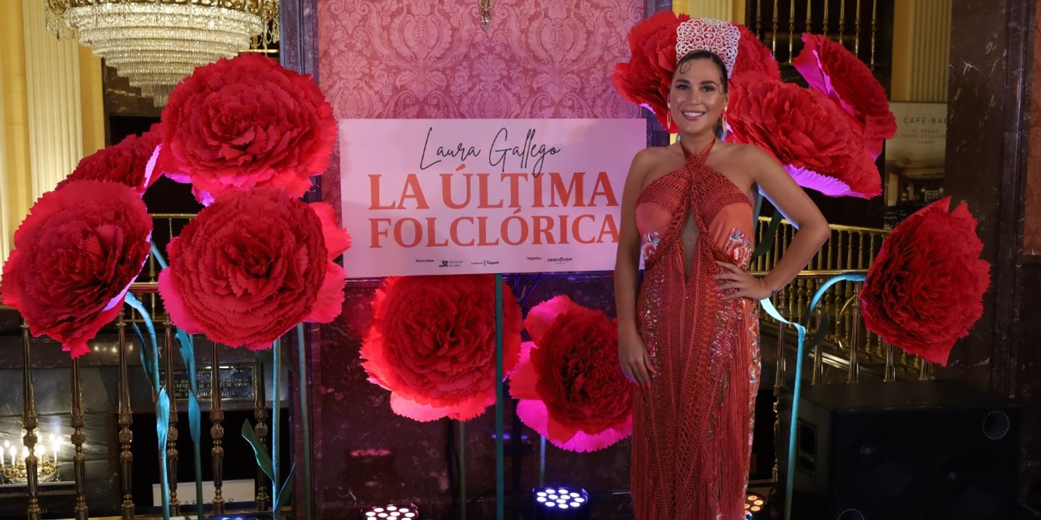 Laura Gallego ha presentado hoy su espectáculo LA ÚLTIMA FOLCLÓRICA  Image
