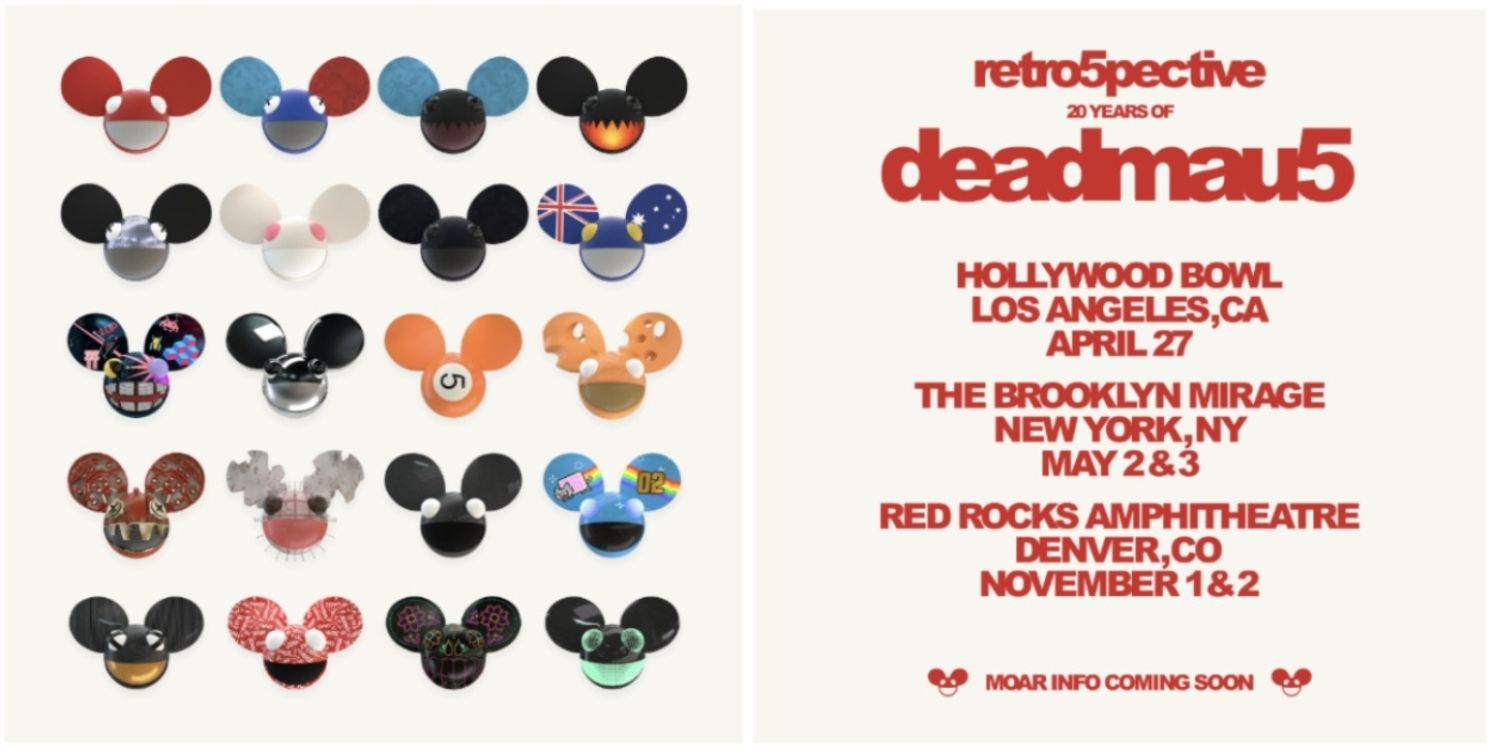 'retro5pective: 20 Years Of Deadmau5' Shows Announced For LA & Brooklyn  Image