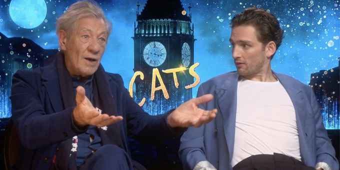 BWW Exclusive: Ian McKellen & Laurie Davidson Open Up About Their Favorite Moments of Making CATS!