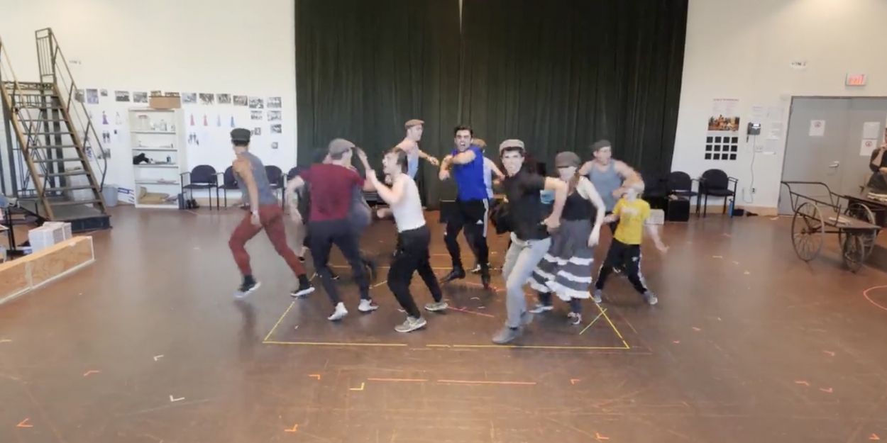 VIDEO: Go Inside Rehearsals For NEWSIES At Arena Stage Video