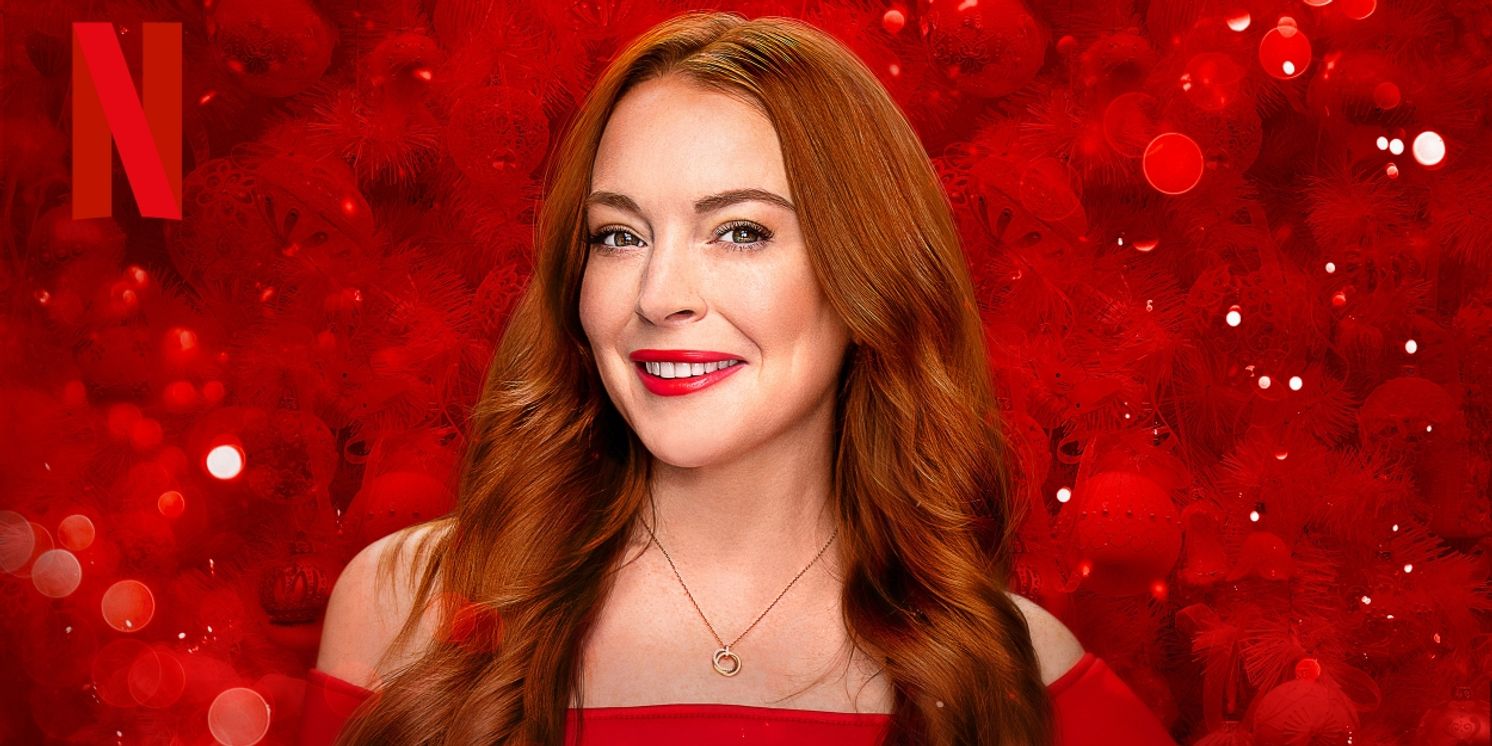 Listen: Lindsay Lohan's Full Version of 'Jingle Bell Rock' From FALLING FOR CHRISTMAS  Image