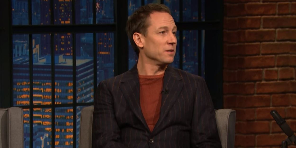 VIDEO: Tobias Menzies Talks About Being Roommates With Helena Bonham Carter on LATE… Video