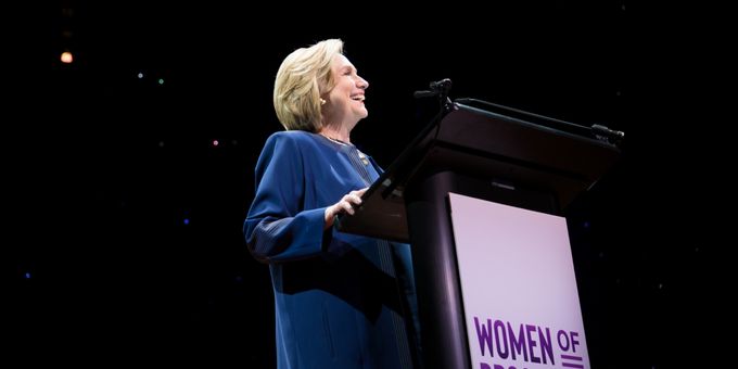 TV: Watch Secretary Hillary Clinton Deliver Closing Speech at 3rd Annual Women's Day On Broadway